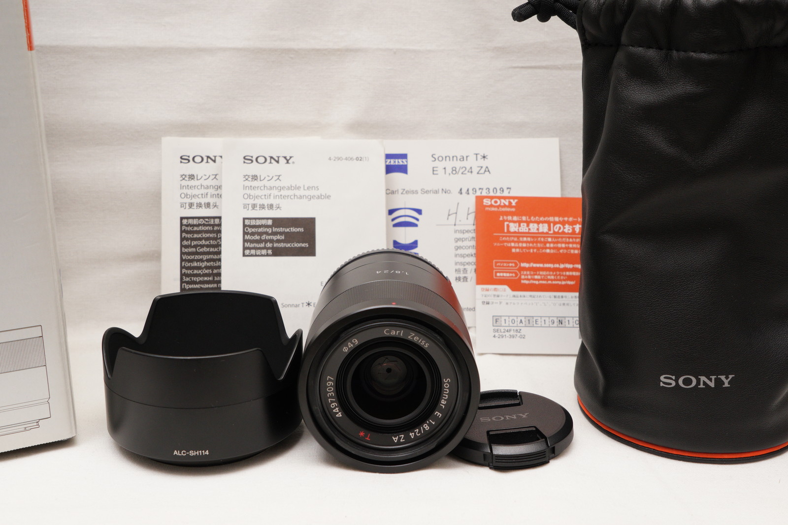 sonnar T E24mmf1.8ZA Eマウント　SEL24F18Z SONY Sonnar T* E 24mm F1.8 ZA SEL24F18Z 価格比較 - 価格.com
