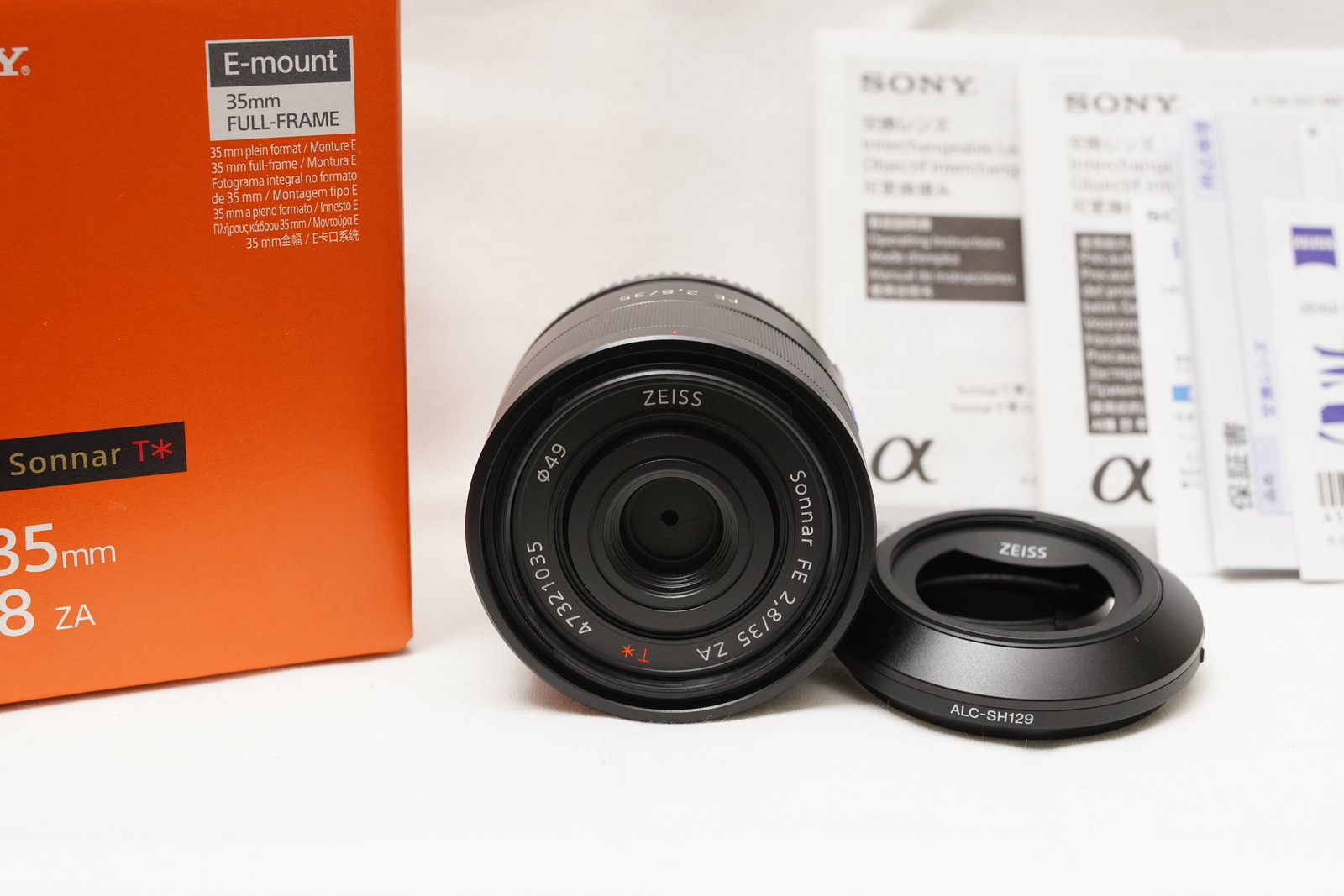 SONY Sonnar T* FE 35mm F2.8 ZA「SEL35F28Z」を購入 SONY Sonnar T* FE 35mm F2.8 ZA「SEL35F28Z」を購入