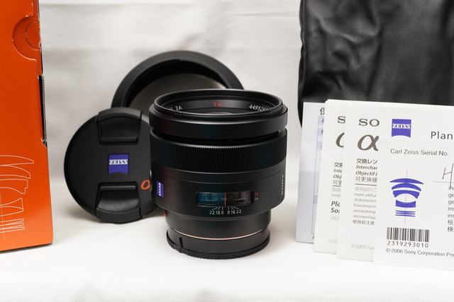【夏休み特別最終値下げ】美品 Sony Zeiss Planar ZEISS Planar T* 1.4/85