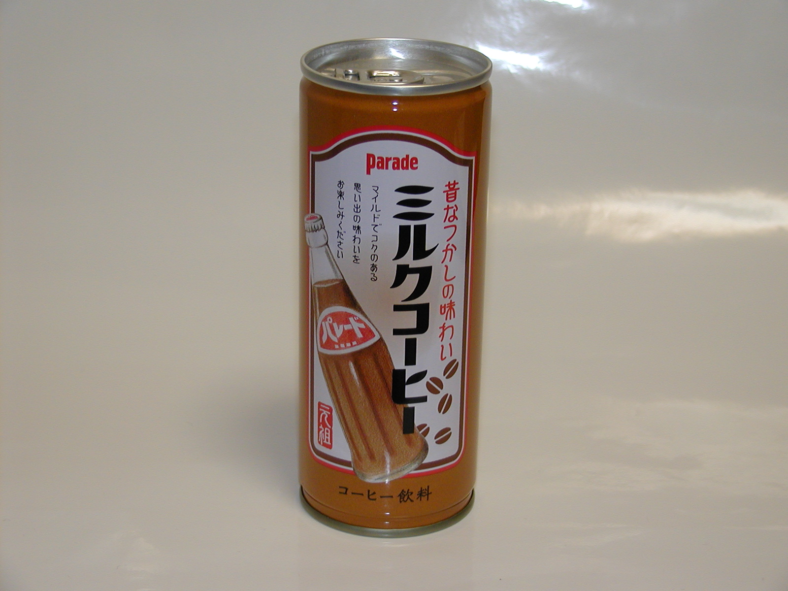缶コーヒー パレードミルクコーヒー 食べモノズキ