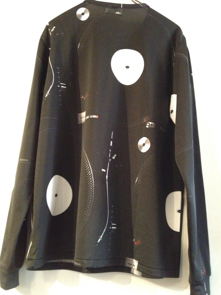 lad musician ラッドミュージシャン ターンテーブル柄ジャージ LAD MUSICIAN long sleeve tee : PHOENIX OFFICIAL BLOG
