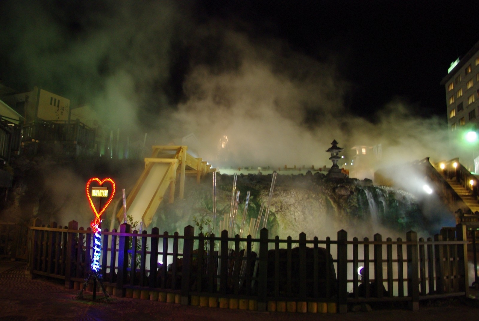 K0d 夜の湯畑 群馬県草津温泉 Pholog Photo Blog