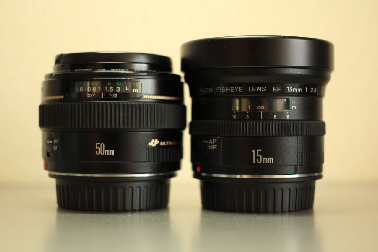 柔らかい Canon EFレンズ EF15mm F2.8 フィッシュアイ 魚眼レンズ
