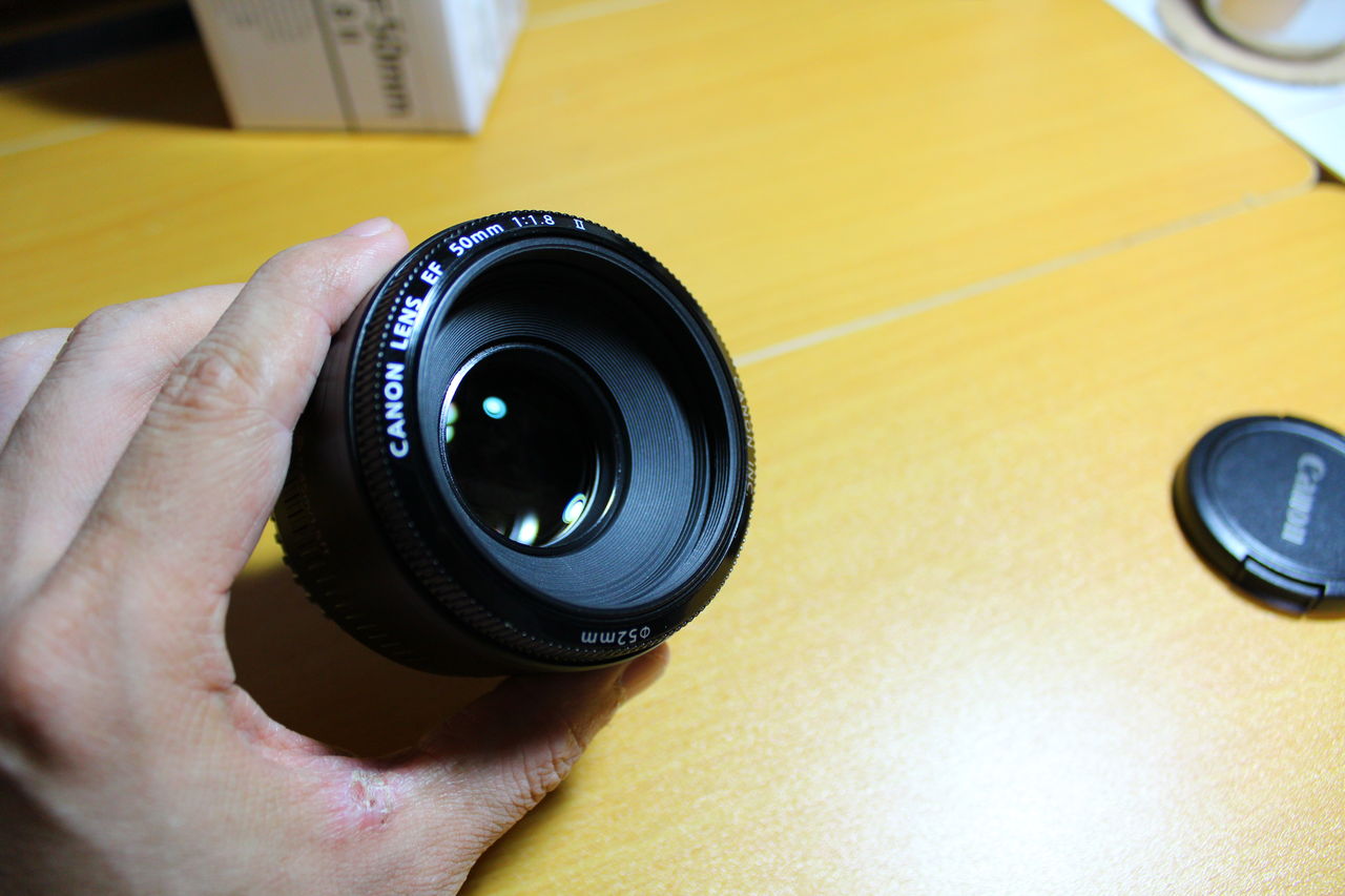 レンズ沼入門だ！Canon EFレンズ EF50mm F1.8 II : 一眼レフ買っちゃったんで…