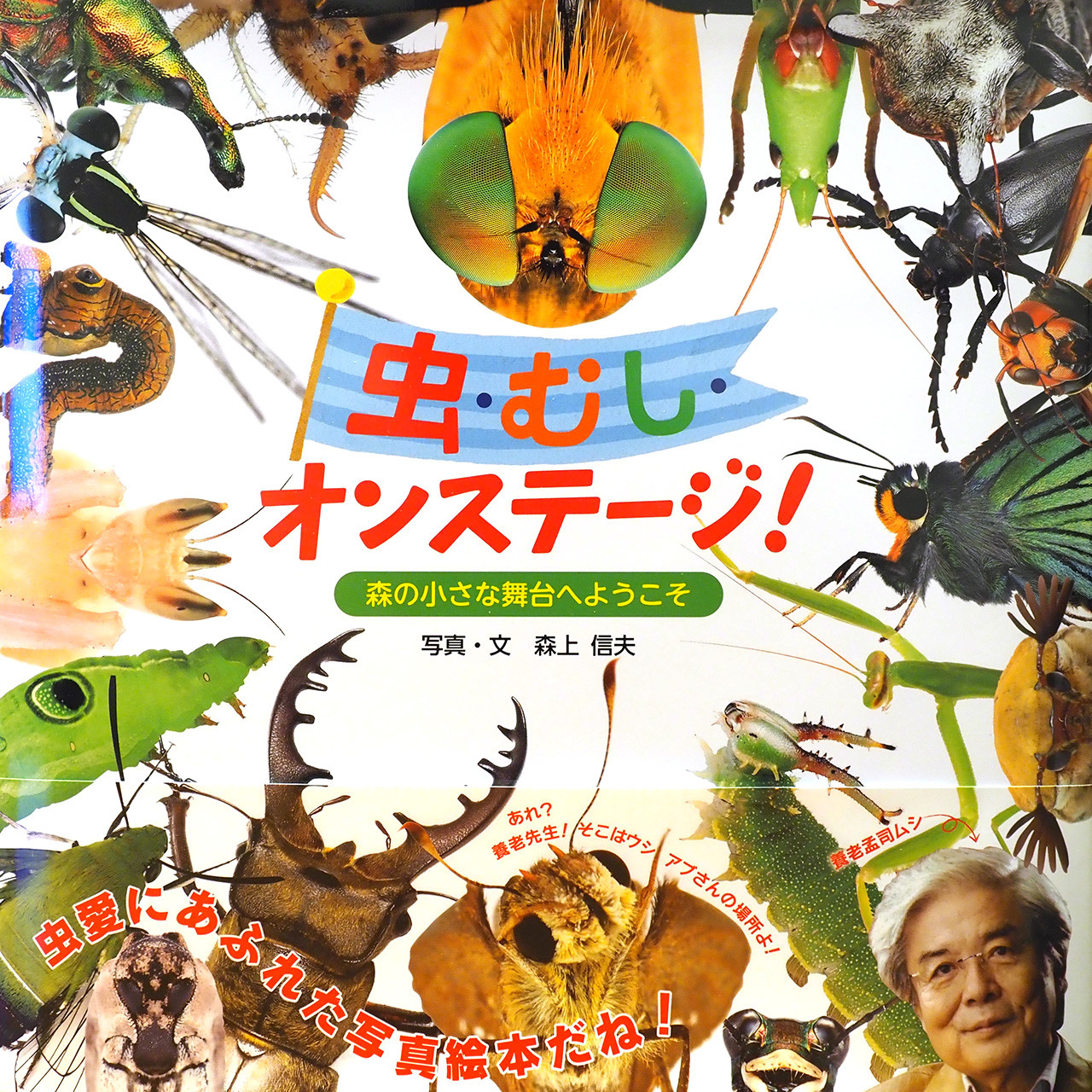 湘南むし日記:新刊紹介 ・『虫・むし・オンステージ!』 - livedoor Blog(ブログ)