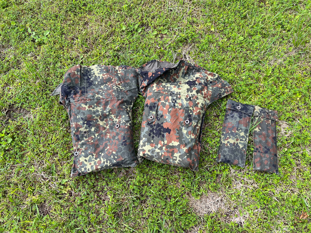 ドイツ連邦軍パップテントで野営しました。 : Le Ciel ル