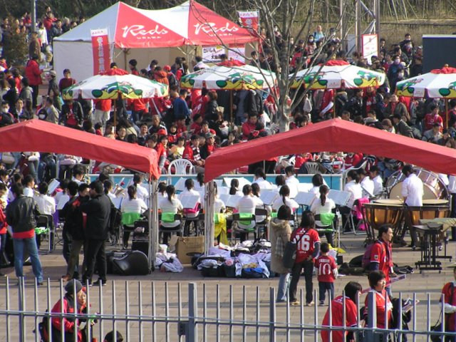 07埼玉スタジアム開幕戦写真 浦和レッズの応援写真 フォトレッズ