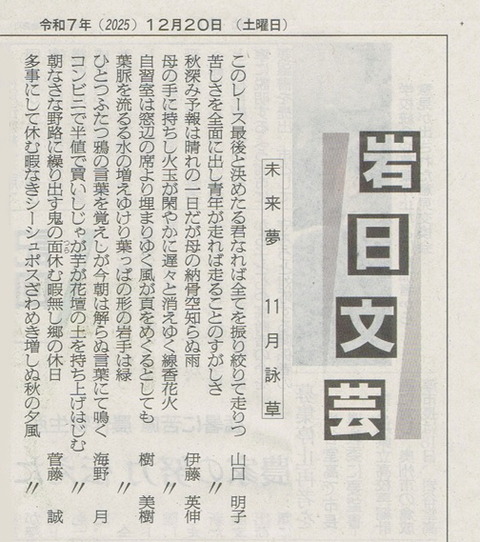 iwanichibungei