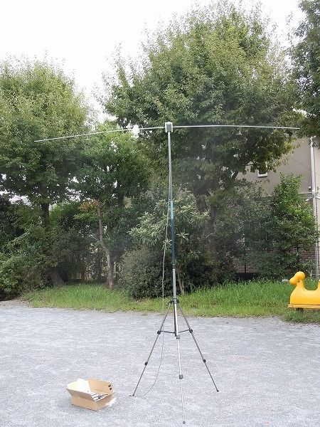 □アマチュア無線：50MHz 移動運用 ダイポールアンテナ（アルミ