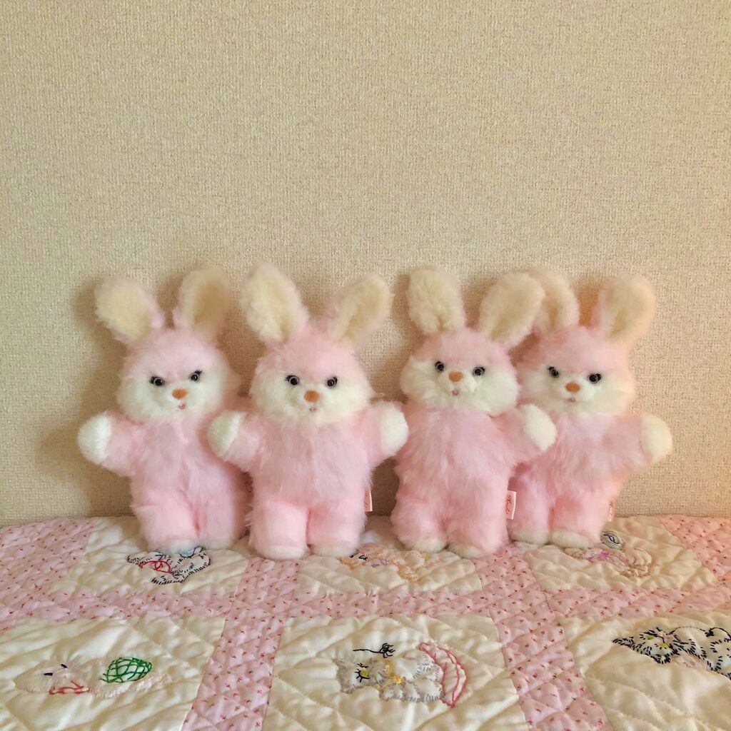 うさきち ぬいぐるみ Mサイズ ベイビーピンク 【公式通販】