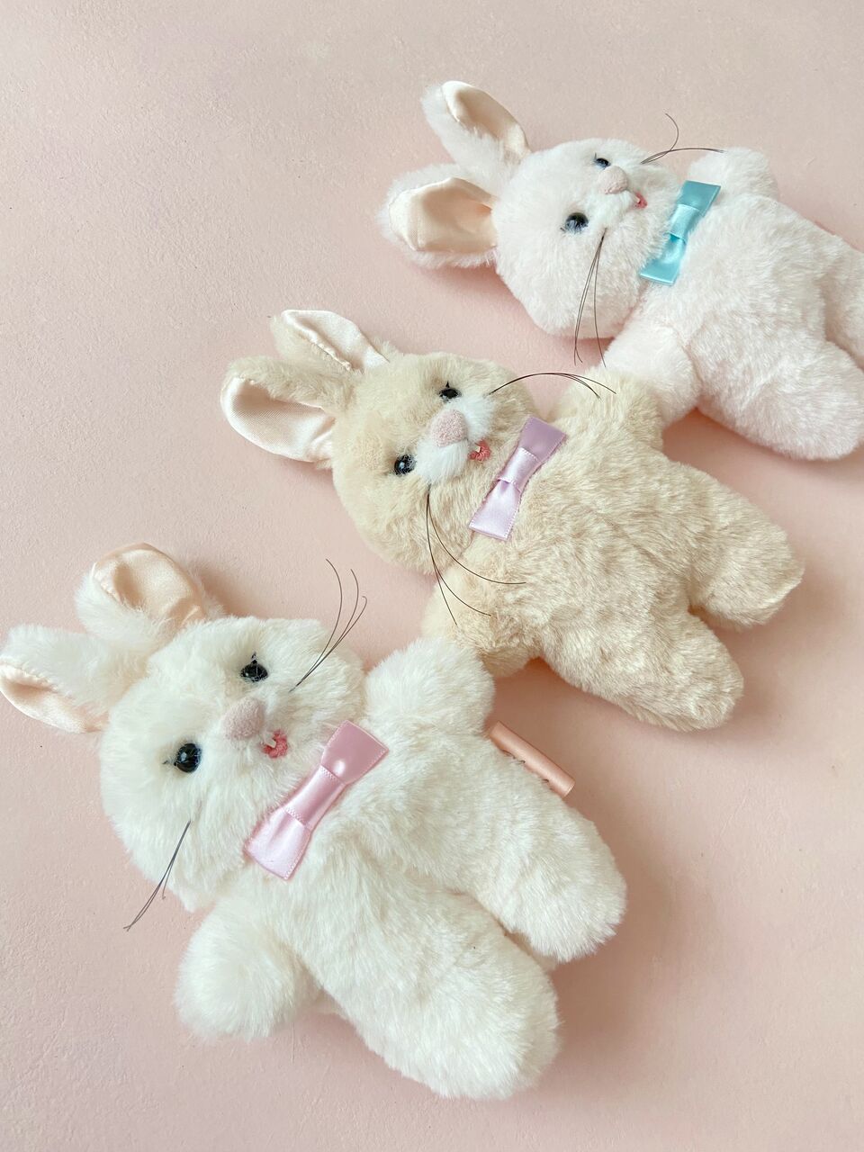 汎用うさぎ 花柄白 タグ付き チャックスGP 汎用うさぎぬいぐるみ(まんまと罠にver)［ひとくち