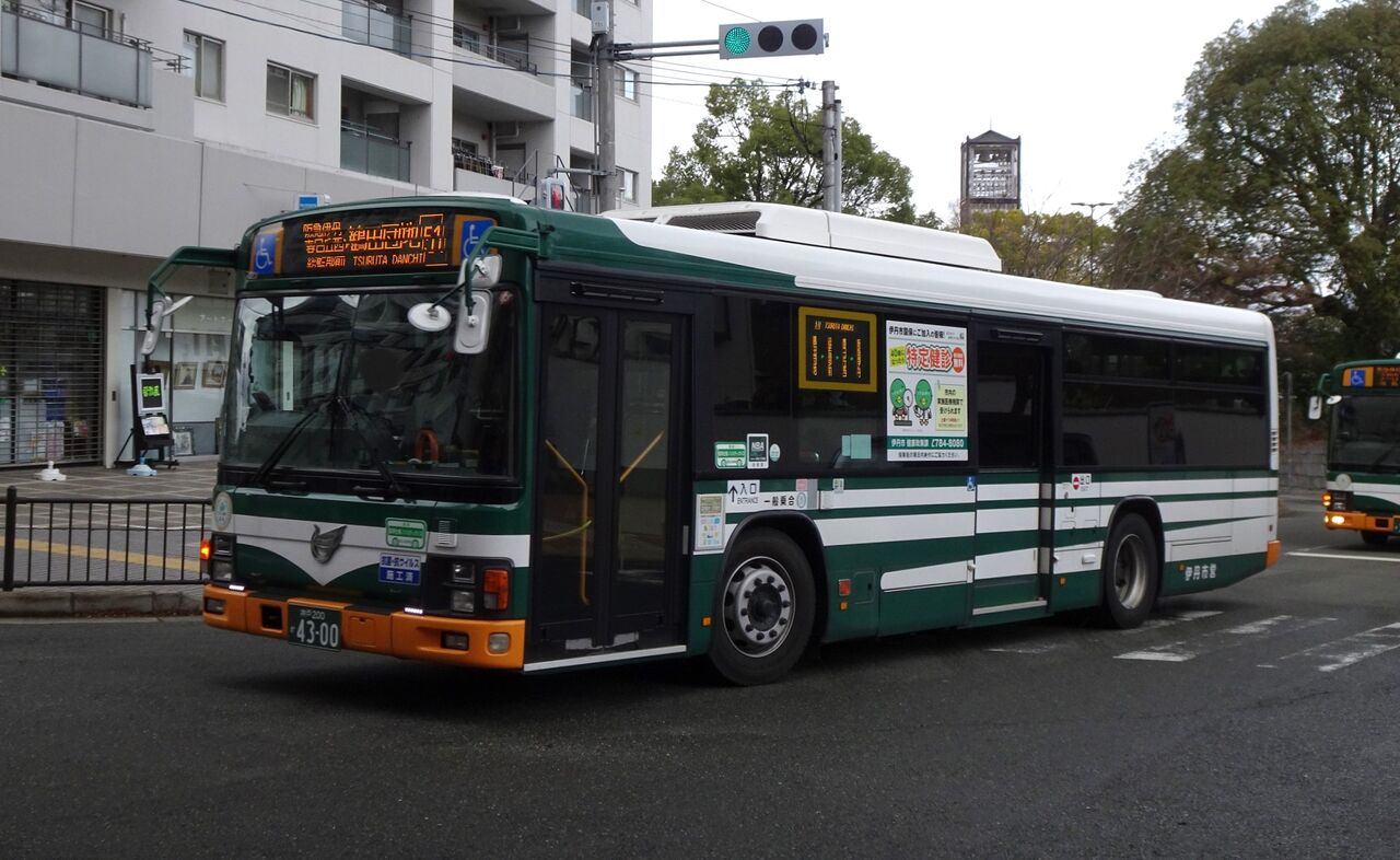 伊丹市営バス 神戸200か4300 : 三度のメシよりバスが好きな人のブログ
