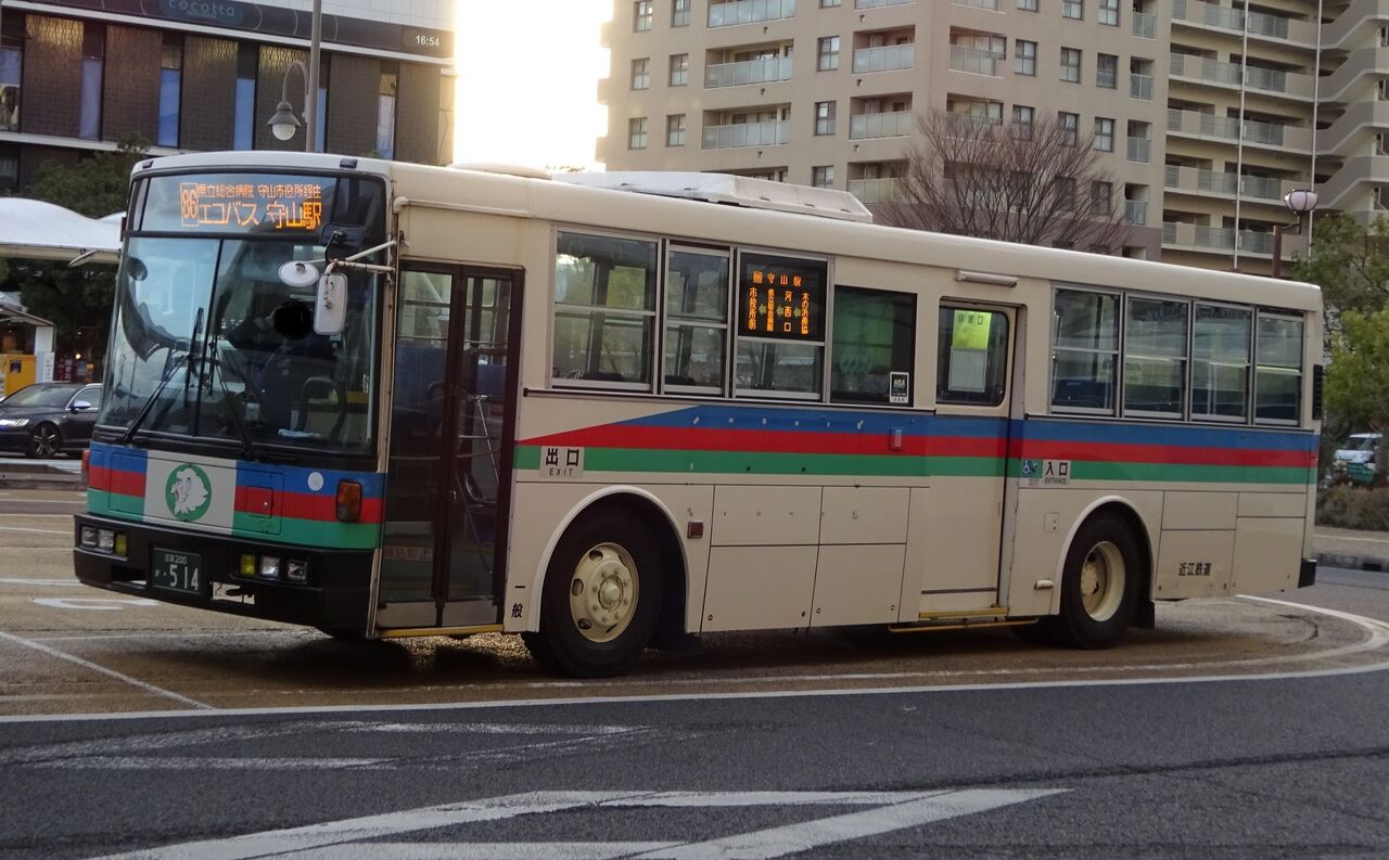 近江鉄道バス 滋賀200か･514 三度のメシよりバスが好きな人のブログ