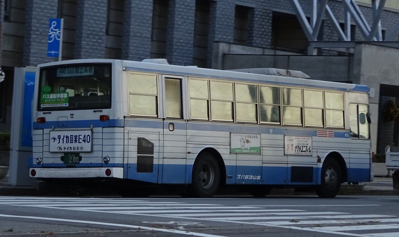 富山地鉄バス 富山22こ 0 三度のメシよりバスが好きな人のブログ