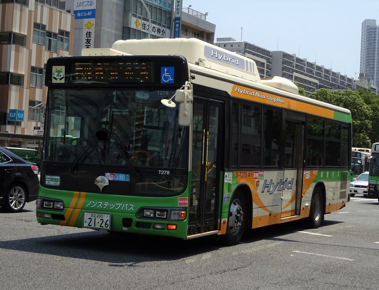 都営バス S-T278(足立200か2126) : 三度のメシよりバスが好きな