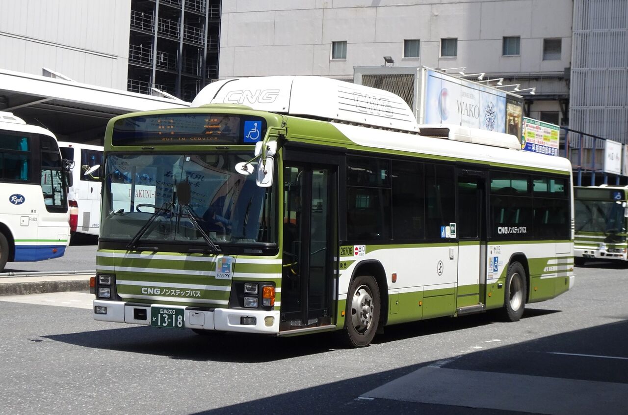 広電バス 26706(広島200か1318) : 三度のメシよりバスが好きな人のブログ