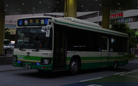 高槻市営バス 002(大阪230あ1319) : 三度のメシよりバスが好きな
