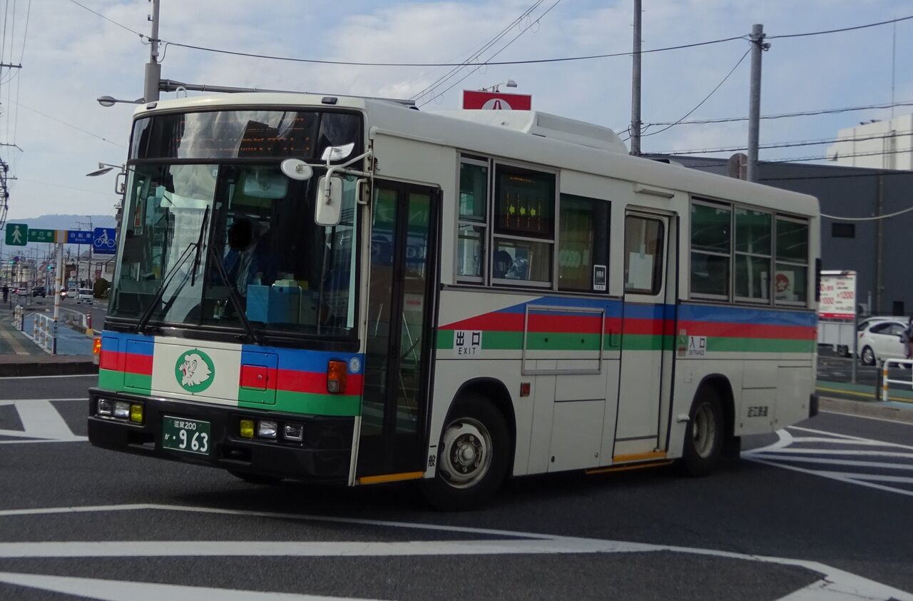 近江鉄道バス 滋賀0か 963 三度のメシよりバスが好きな人のブログ 近江鉄道バス 滋賀0か 963 三度のメシよりバスが好きな人のブログ