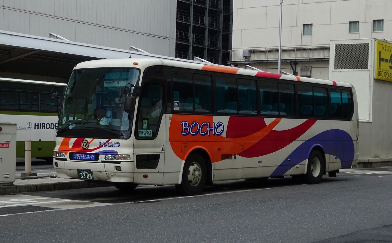 防長交通 山口22う3308 : 三度のメシよりバスが好きな人のブログ