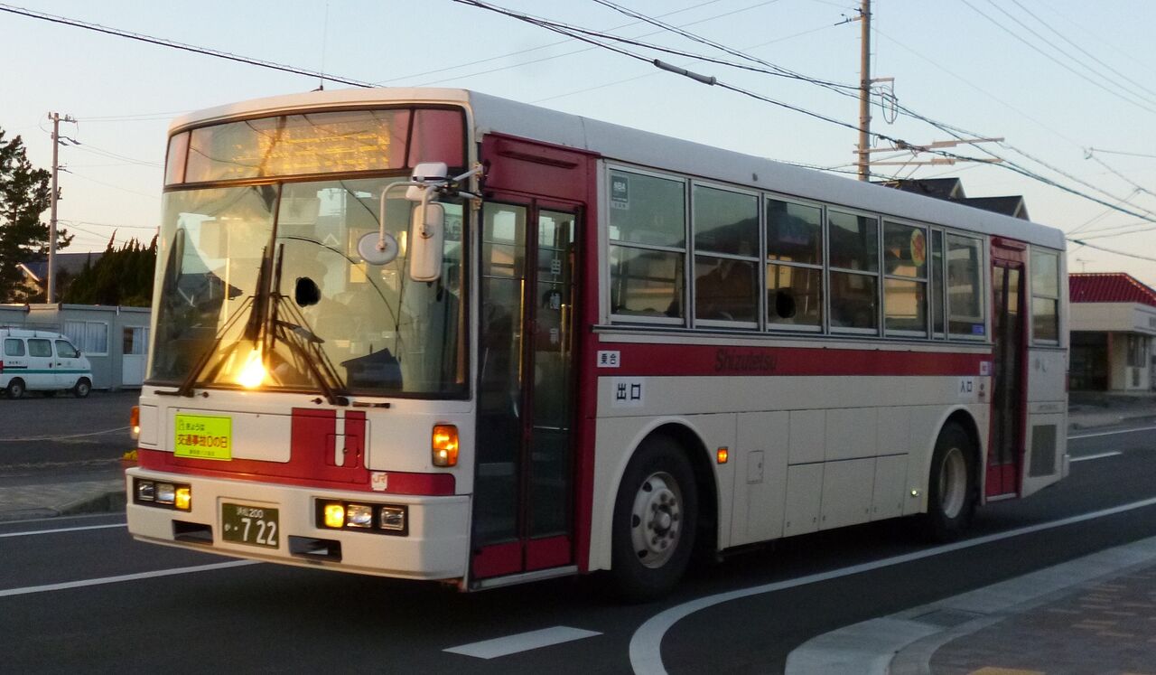 しずてつジャストライン 浜松200か 722 三度のメシよりバスが好きな人のブログ