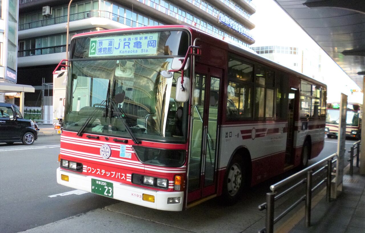 京阪京都交通 K193 京都200か 23 三度のメシよりバスが好きな人のブログ