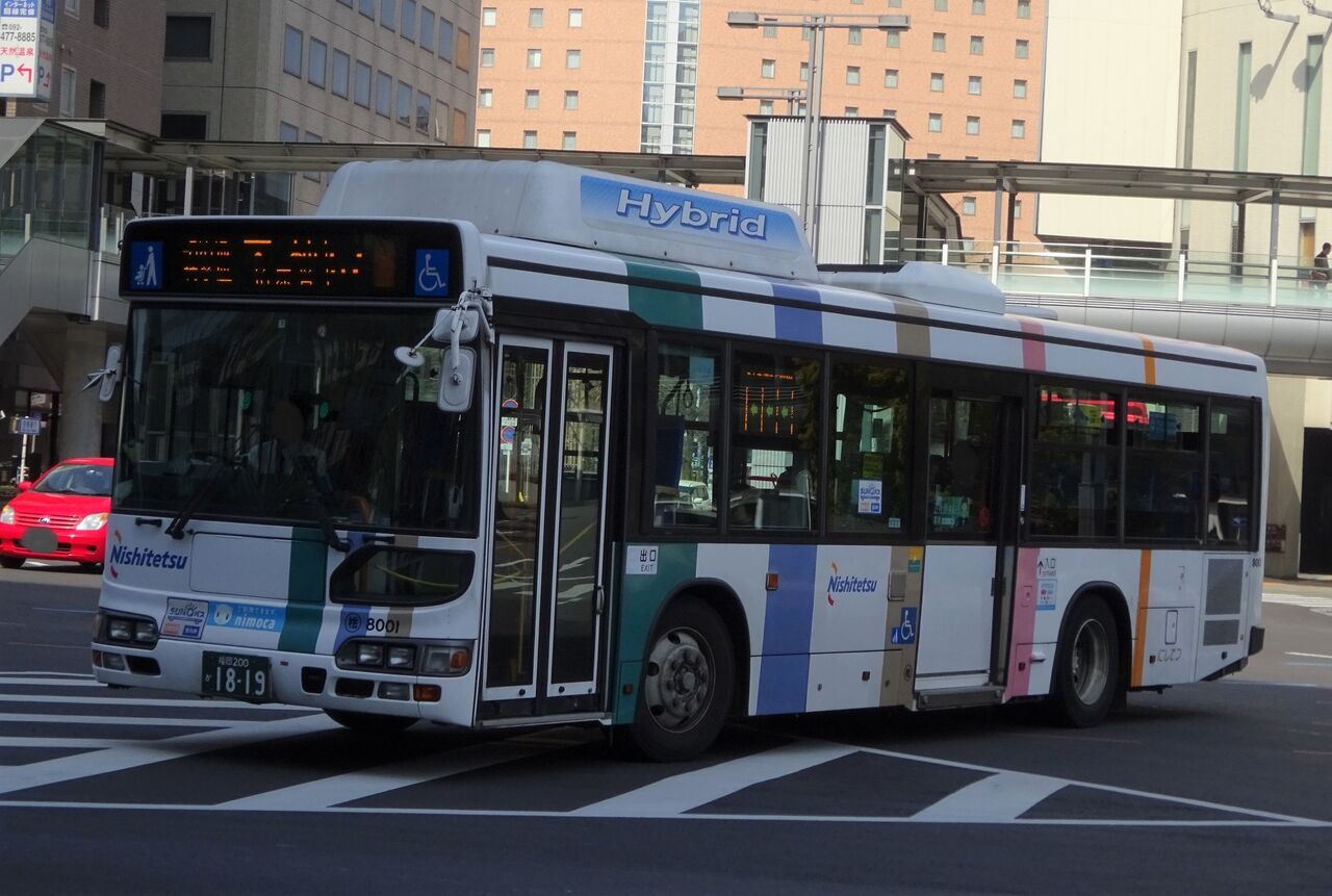西鉄バス 8001(福岡200か1819) : 三度のメシよりバスが好きな人のブログ