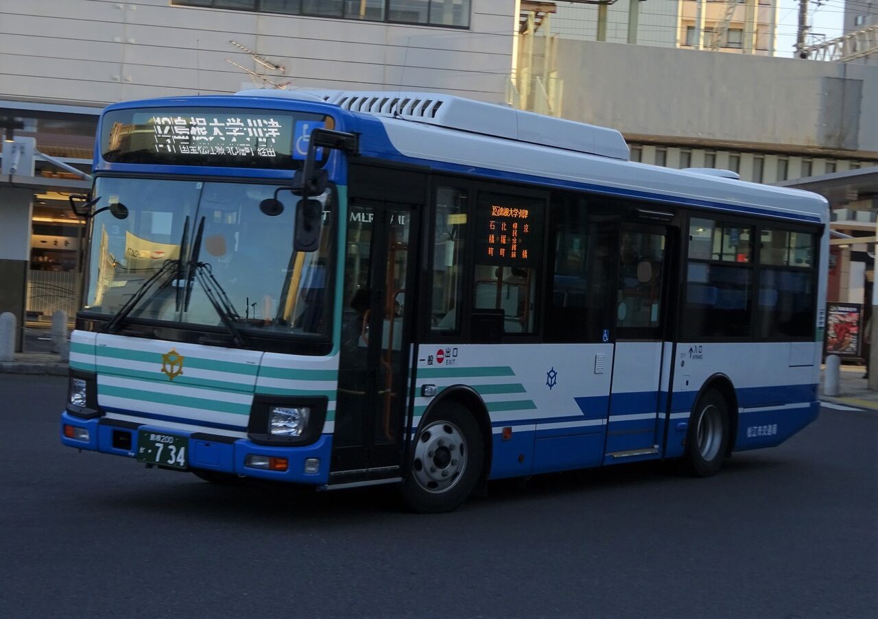 松江市営バス 島根200か・734 三度のメシよりバスが好きな人のブログ 松江市営バス 島根200か・734 三度のメシよりバスが好きな人のブログ
