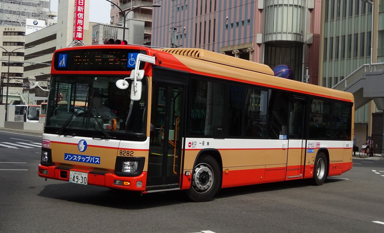 神姫バス 8282(神戸200か4930) : 三度のメシよりバスが好きな人のブログ