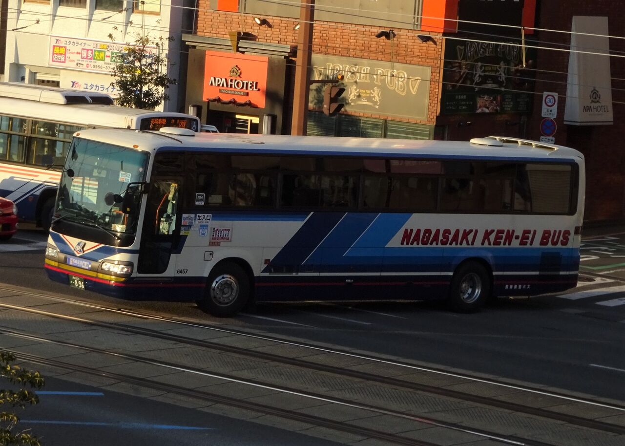 長崎県営バス 6A57(長崎200か・896) : 三度のメシよりバスが好きな人の