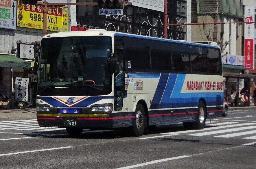 長崎県営バス 7A55(長崎200か・981) : 三度のメシよりバスが好きな人の