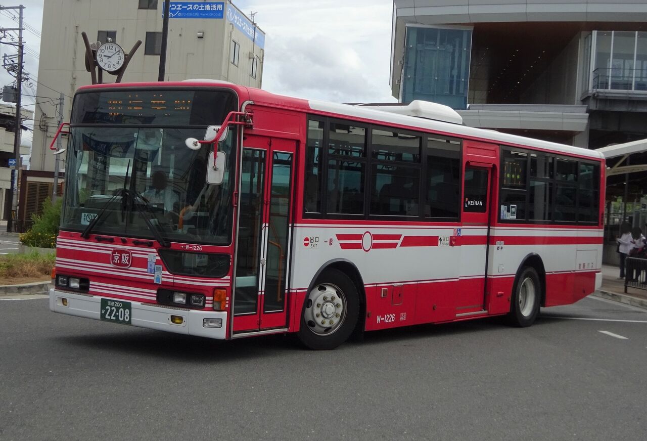 大阪送料無料★3か月保障付★2021年★MR-P17F-W★IR-156 日野・レインボーⅡ(2)(京阪バスW-3163・滋賀200か1153) : 近江発､ま