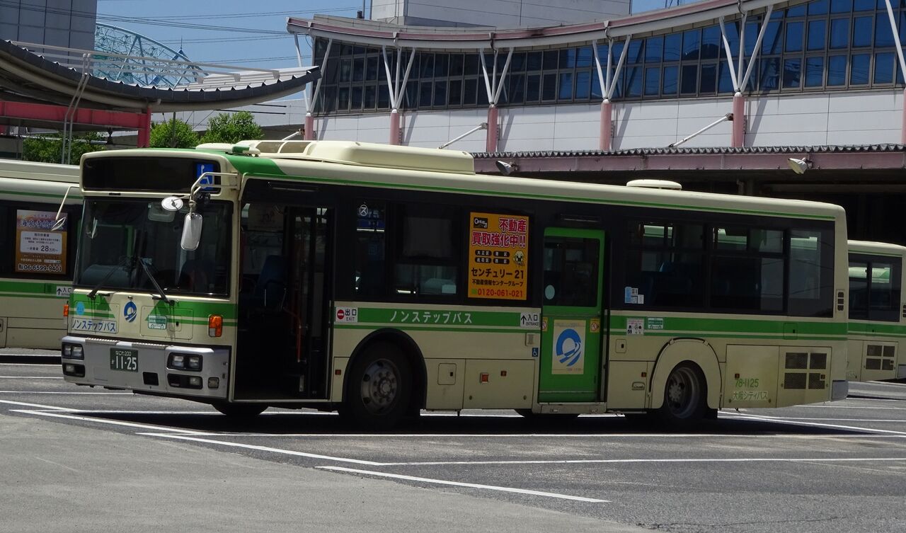三度のメシよりバスが好きな人のブログ大阪シティバス 78-1125(なにわ200か1125)コメント