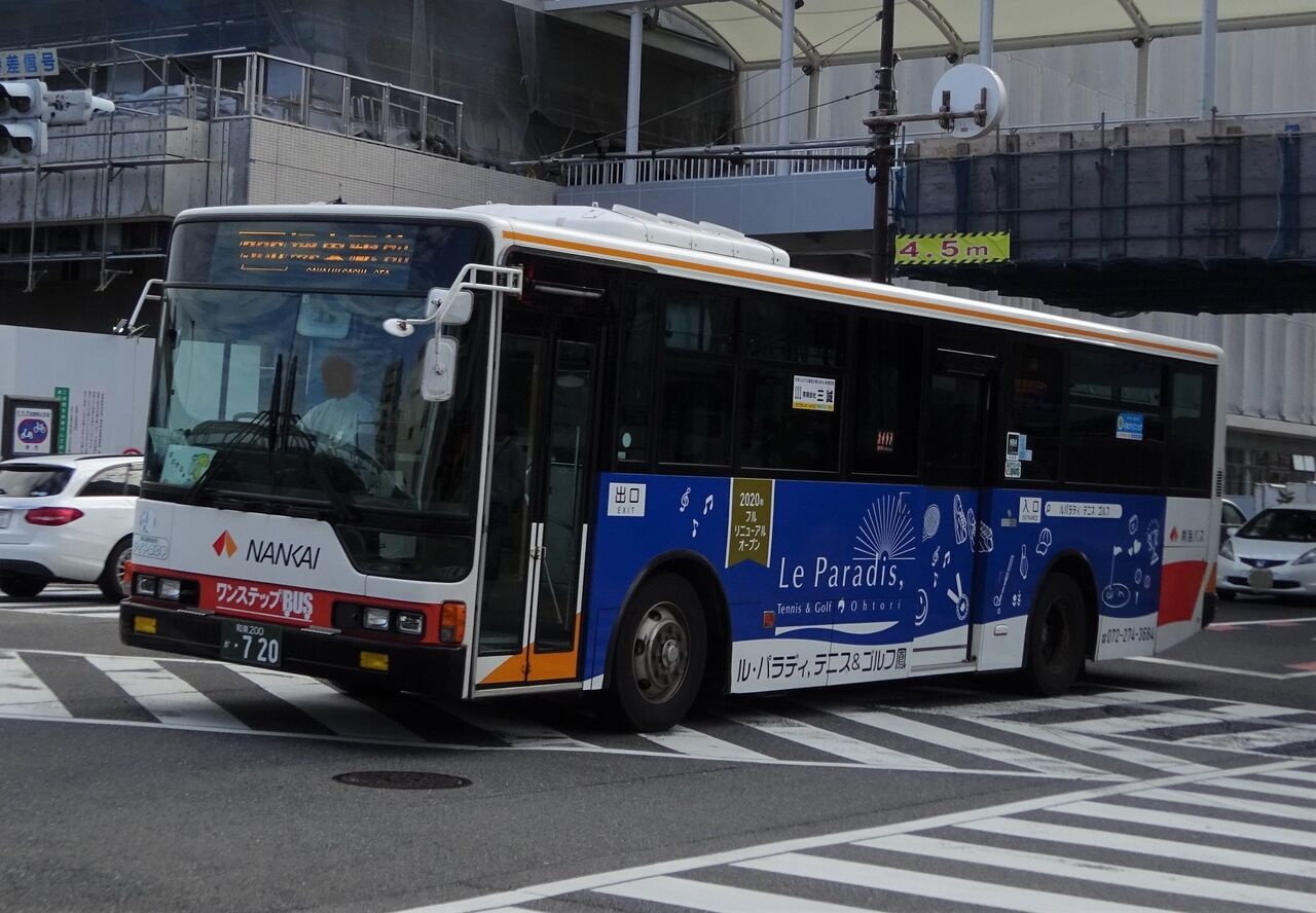 南海バス 和泉200か・720 : 三度のメシよりバスが好きな人のブログ