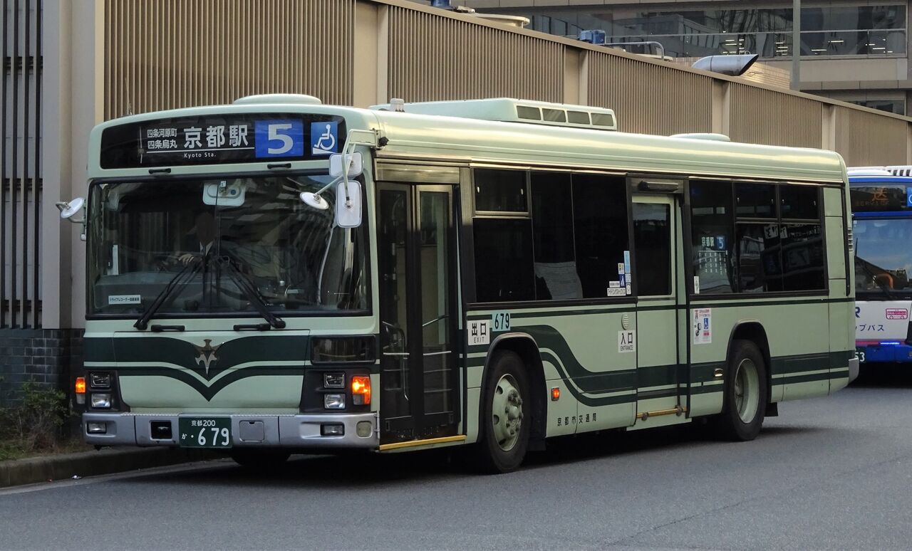 京都市営バス 京都200か・679 : 三度のメシよりバスが好きな人のブログ