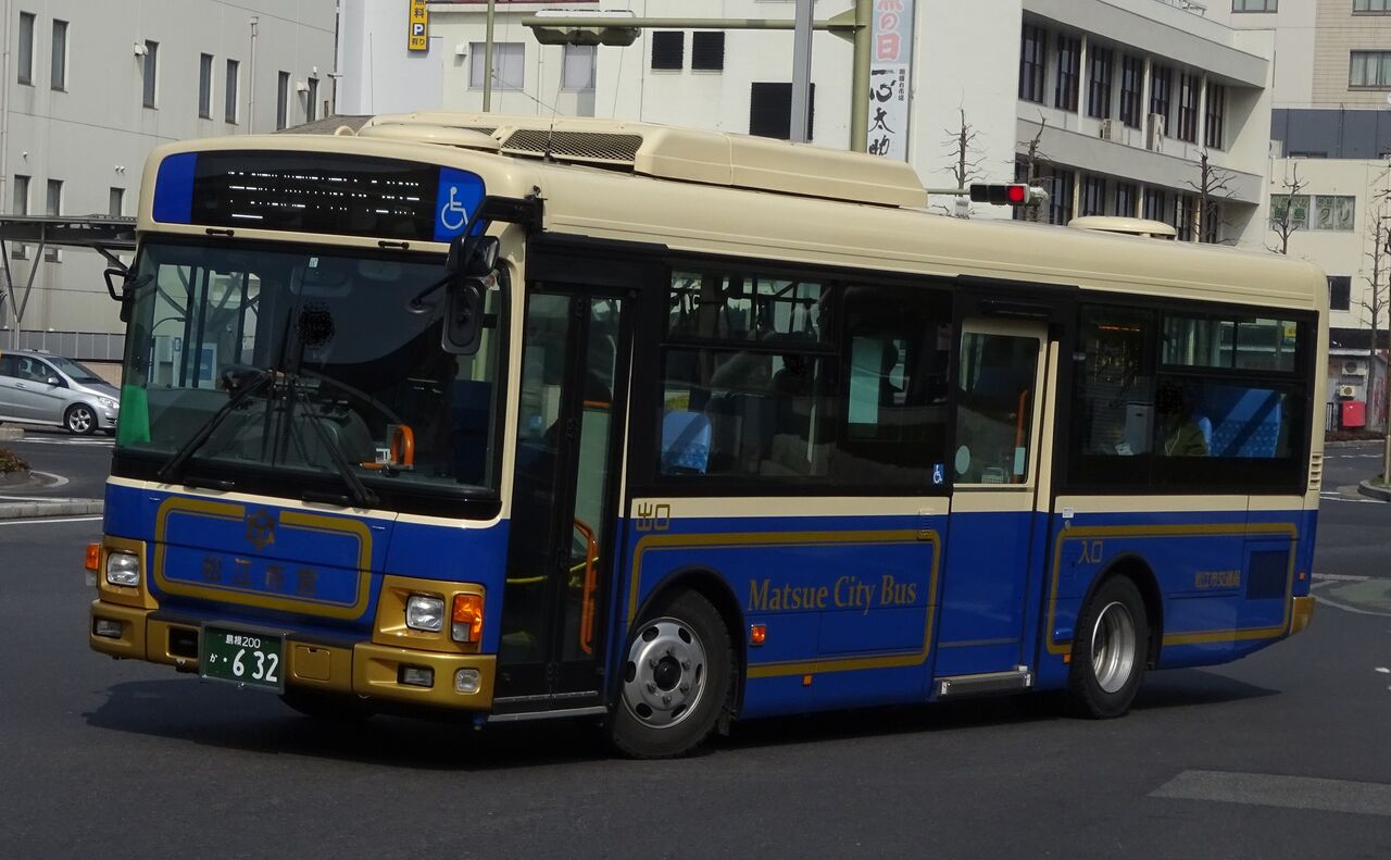 松江市営バス 島根200か・632 三度のメシよりバスが好きな人のブログ 松江市営バス 島根200か・632 三度のメシよりバスが好きな人のブログ