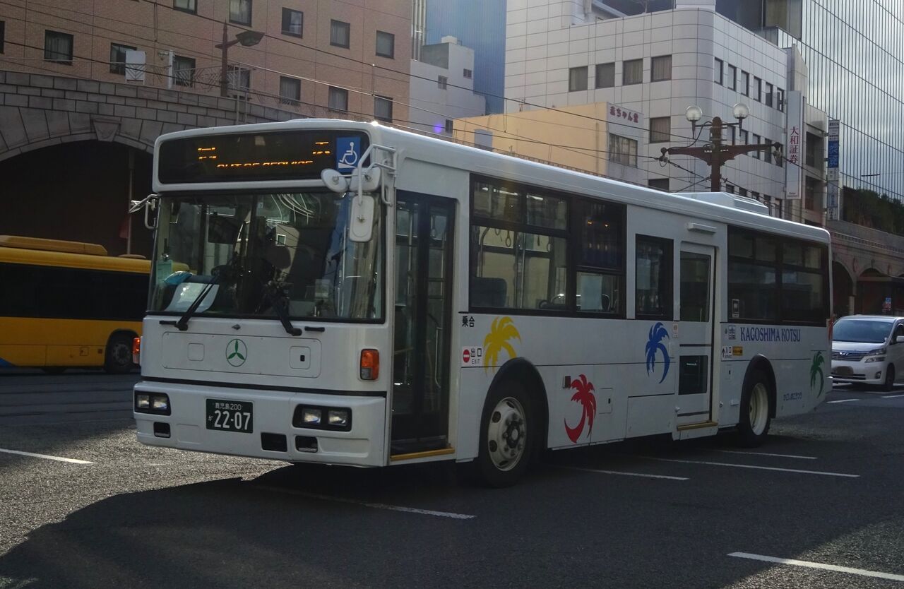 鹿児島交通 鹿児島200か2207 : 三度のメシよりバスが好きな人のブログ