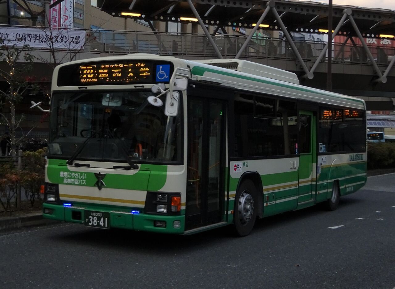 高槻市営バス 大阪200か3841 : 三度のメシよりバスが好きな人のブログ