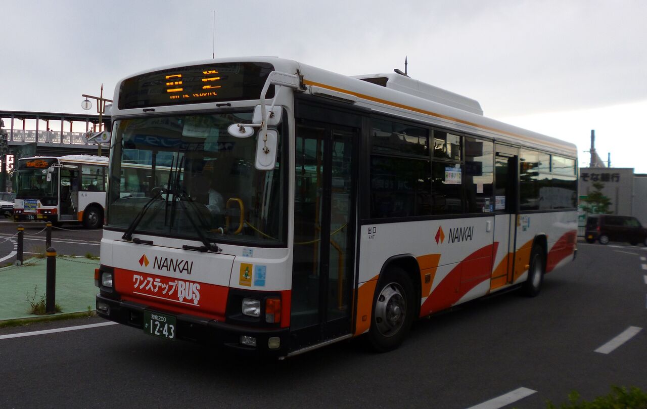 南海ウイングバス南部 和泉200か1243 三度のメシよりバスが好きな人のブログ