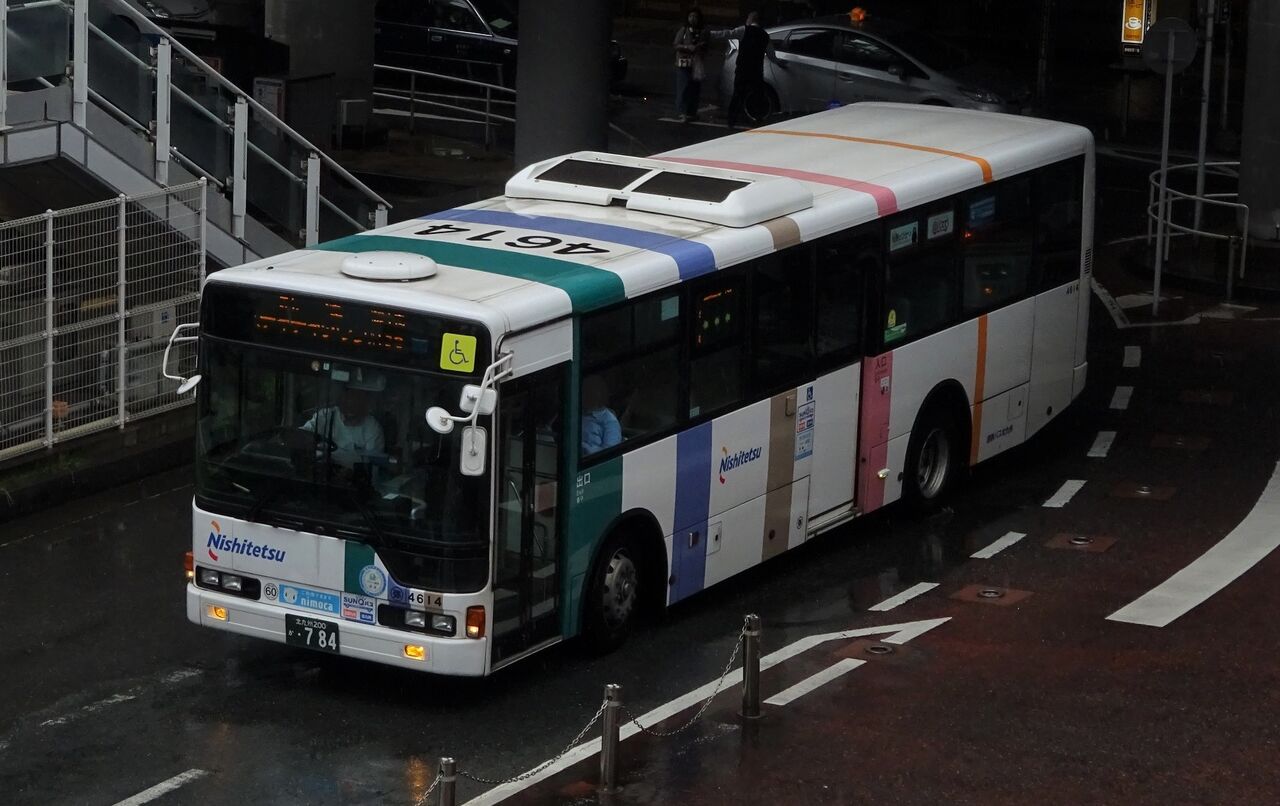 西鉄バス北九州 4614(北九州200か・784) : 三度のメシよりバスが好きな