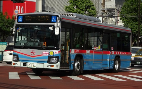 京急バス H2735(品川200か3116) : 三度のメシよりバスが好きな人のブログ