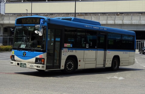 川崎市営バス W-3428(川崎200か1225) : 三度のメシよりバスが