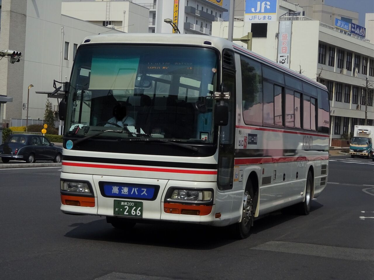 一畑バス 島根0か 266 三度のメシよりバスが好きな人のブログ