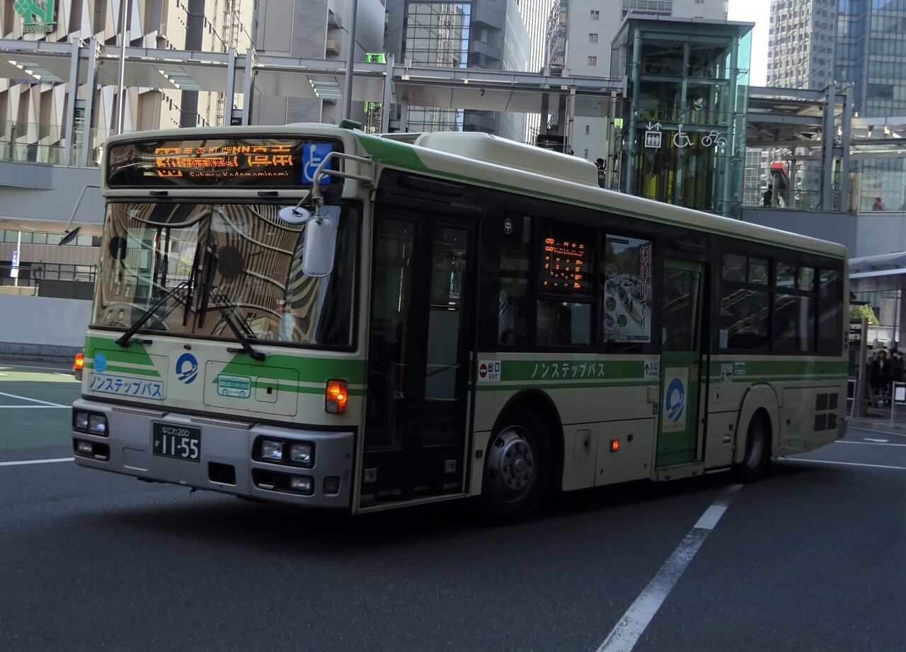 大阪シティバス 78-1155(なにわ200か1155) : 三度のメシよりバス