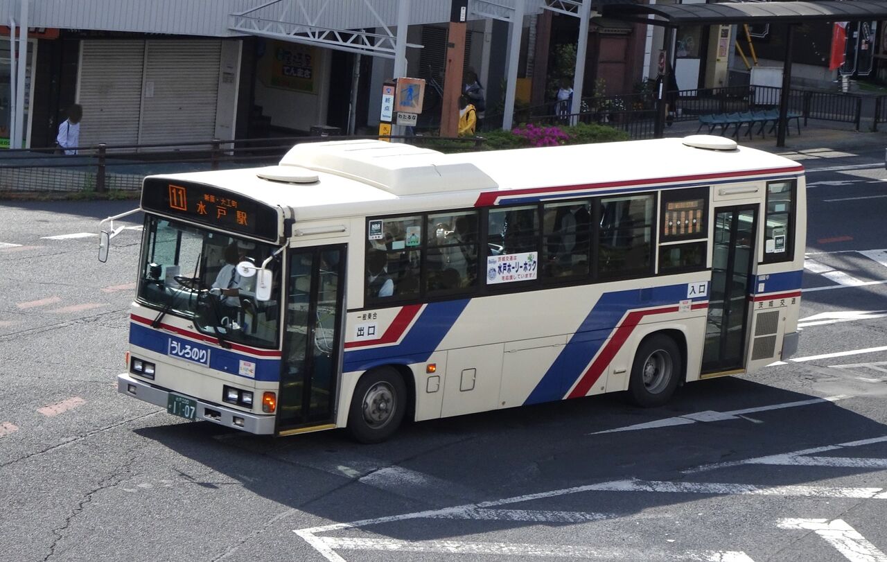 茨城交通 水戸200か1107 : 三度のメシよりバスが好きな人のブログ
