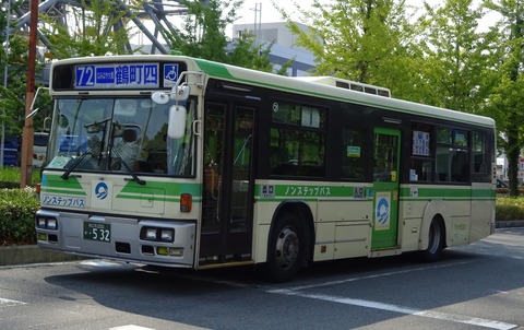 大阪シティバス 74-0532(なにわ200か・532) : 三度のメシよりバスが