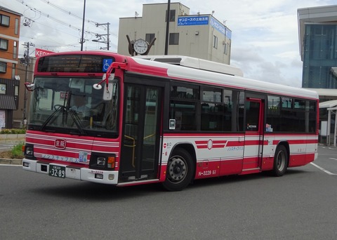 京阪バス N-3229(大阪200か3289) : 三度のメシよりバスが好きな人のブログ