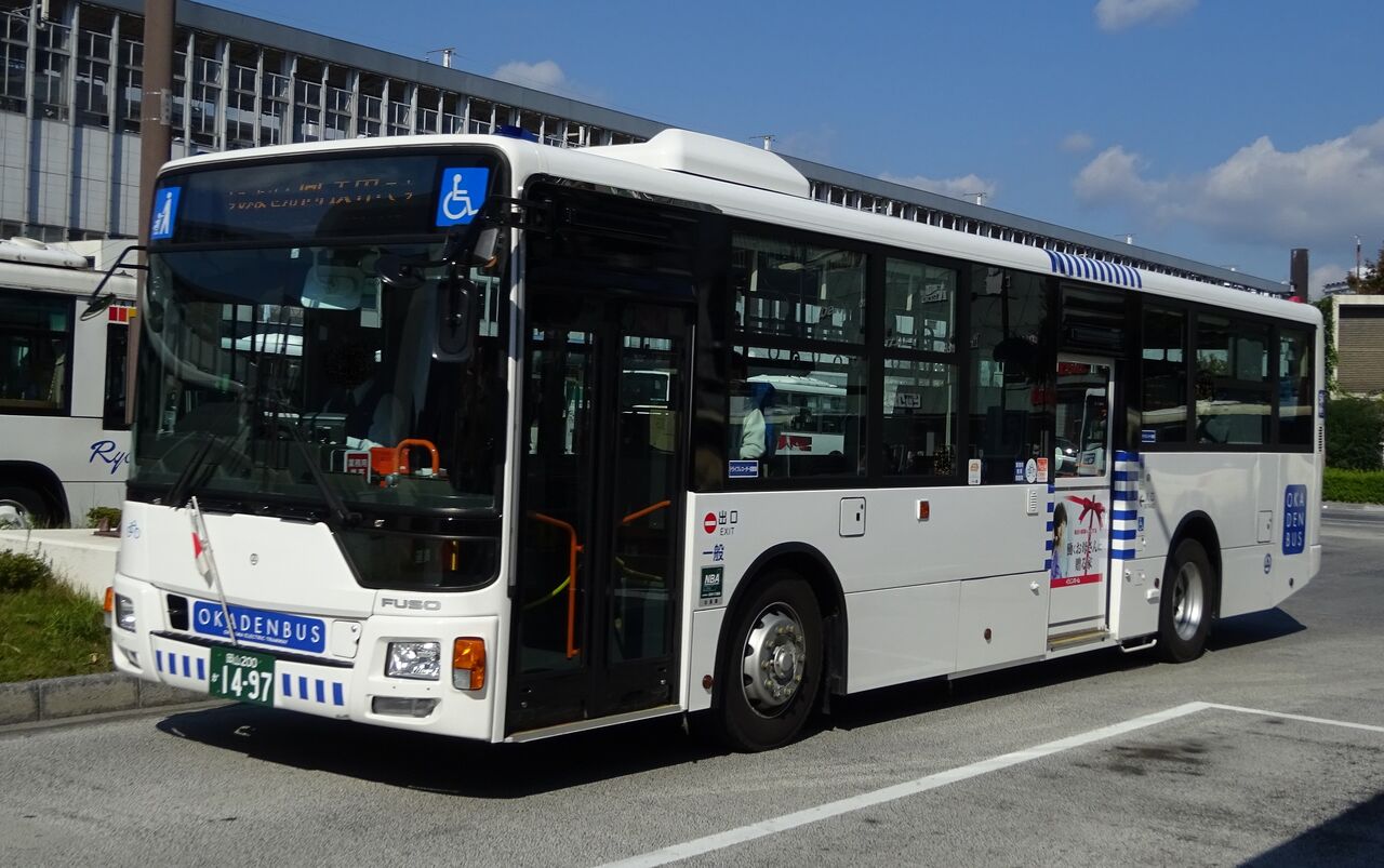 岡電バス 547 岡山0か1497 三度のメシよりバスが好きな人のブログ
