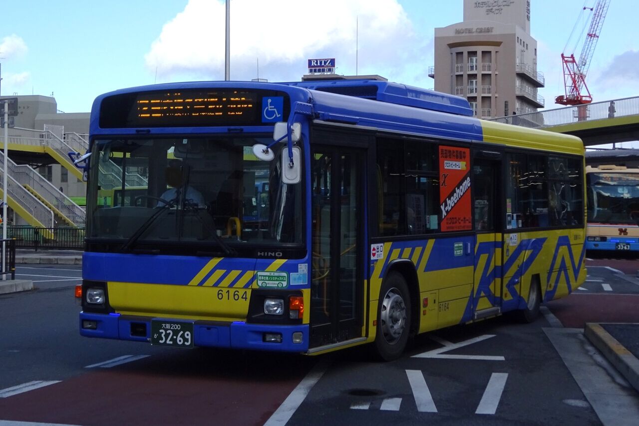 近鉄バス 6164(大阪200か3269) : 三度のメシよりバスが好きな人のブログ