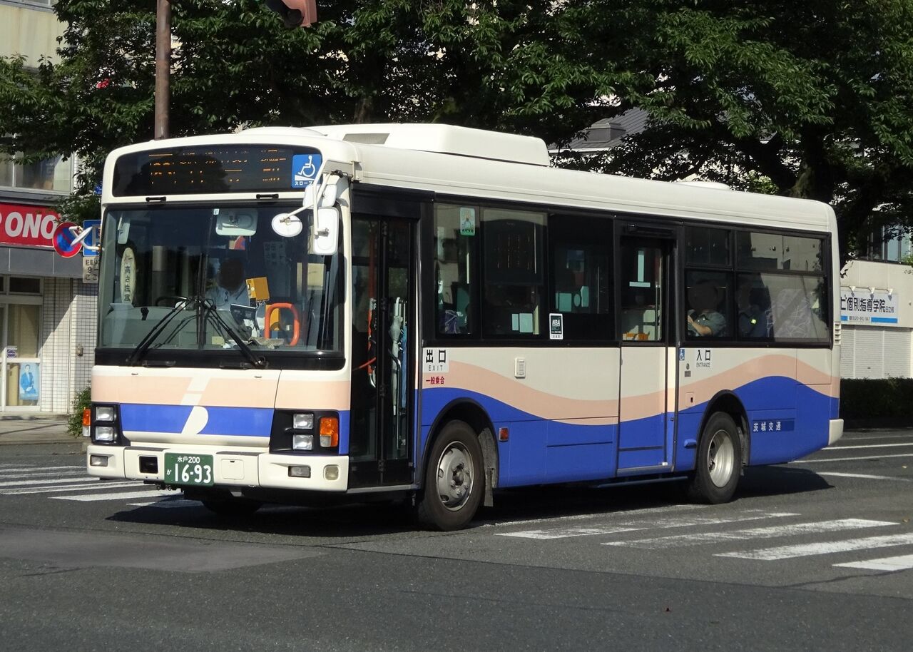 瀬戸 茨城交通 水戸200か1693 : 三度のメシよりバスが好きな人のブログ