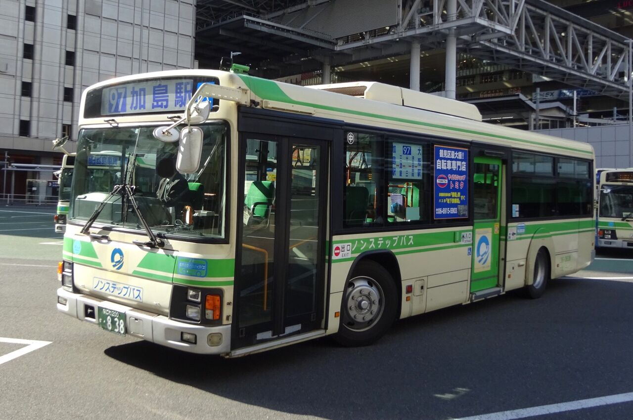 大阪シティバス 36-0838(なにわ200か・838) : 三度のメシより